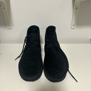 Uniqlo Black Chukka Boots for Men